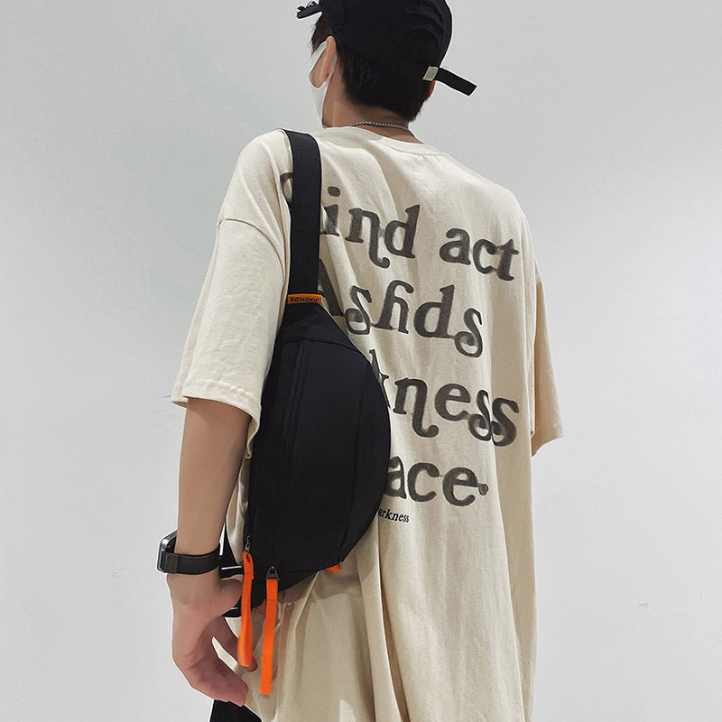 Basic crossbody bag unisex l Easy to coordinate, young and dynamic