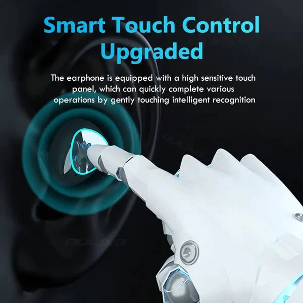 Smart Touch Bluetooth Earbuds With Power Bank