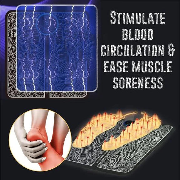 EMS FOOT MASSAGER MAT l Improve health pain relief | Relieve pressure on legs