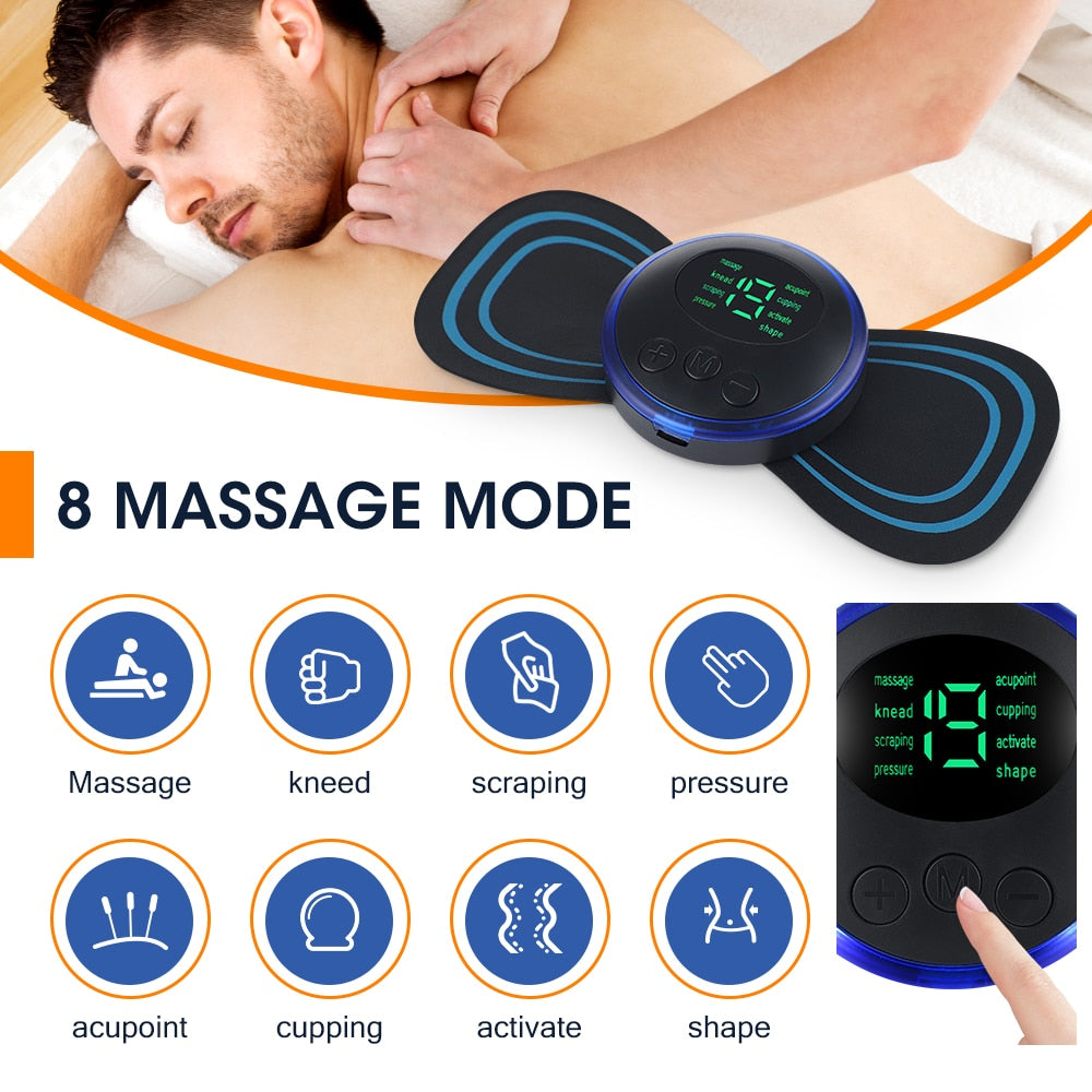 EMS Electric Pulse Massage Patch Japan