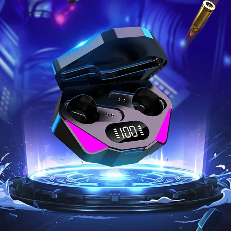 Crystal clear sound gaming wireless headset 5.4