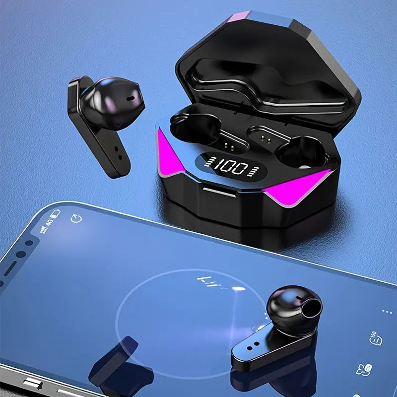Crystal clear sound gaming wireless headset 5.4