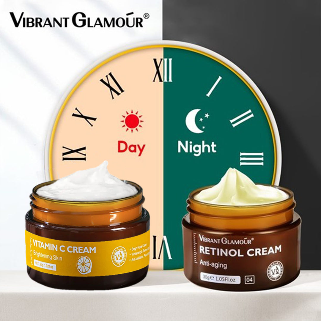 Set Retinol Day Night Cream VIBRANT GLAMOR Korean New