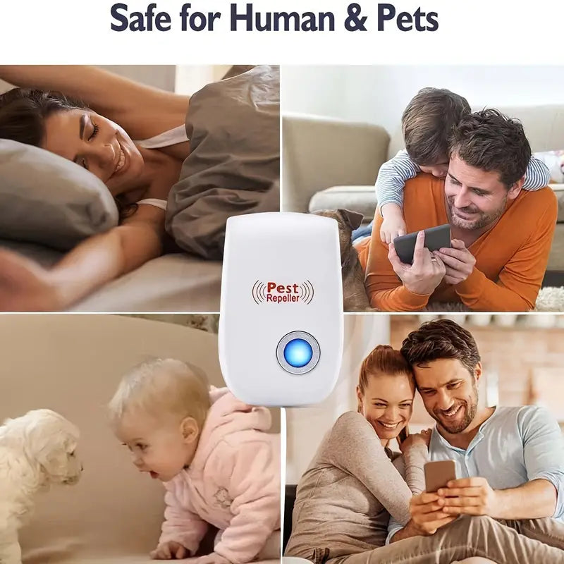 Ultrasonic Pest Repeller l Indoor insect control easy