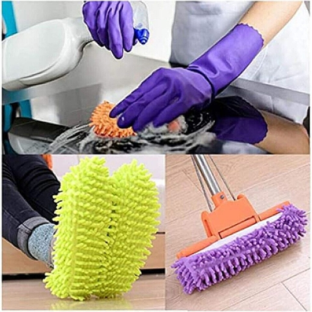Mop Slippers Shoes Cover | Quick Polishing Cleaning Dust