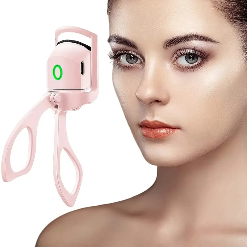 Rechargeable Electric Eyelash Curler: Quickly Create Natural, Long-Lasting Curls with 2 Temperature Modes!