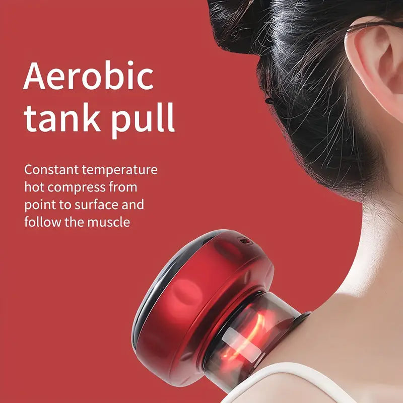 Electric Cupping Therapy Tool With Red Light