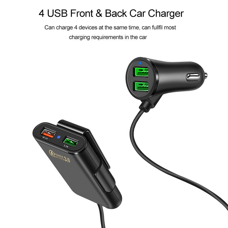 Copy of Power Bank With 4 Charging Cords Suitable For All Phones