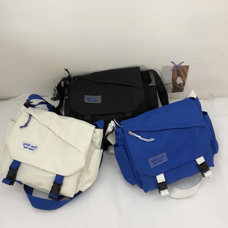 Unisex fashion style crossbody bag l Students go to school, work, travel,...