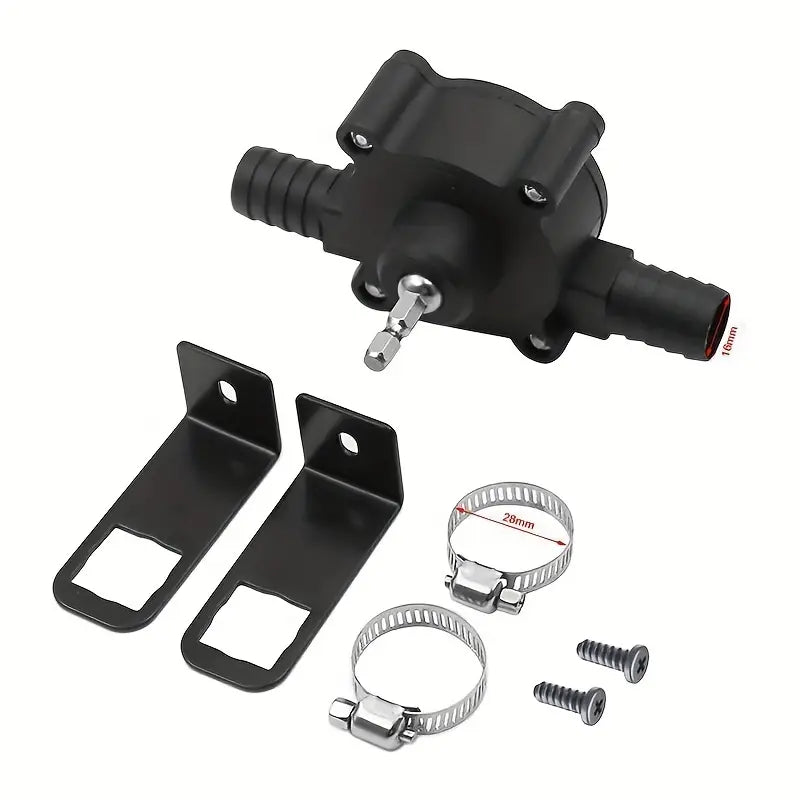 Adapter Priming Transfer Pump Fits 3/4" Hose