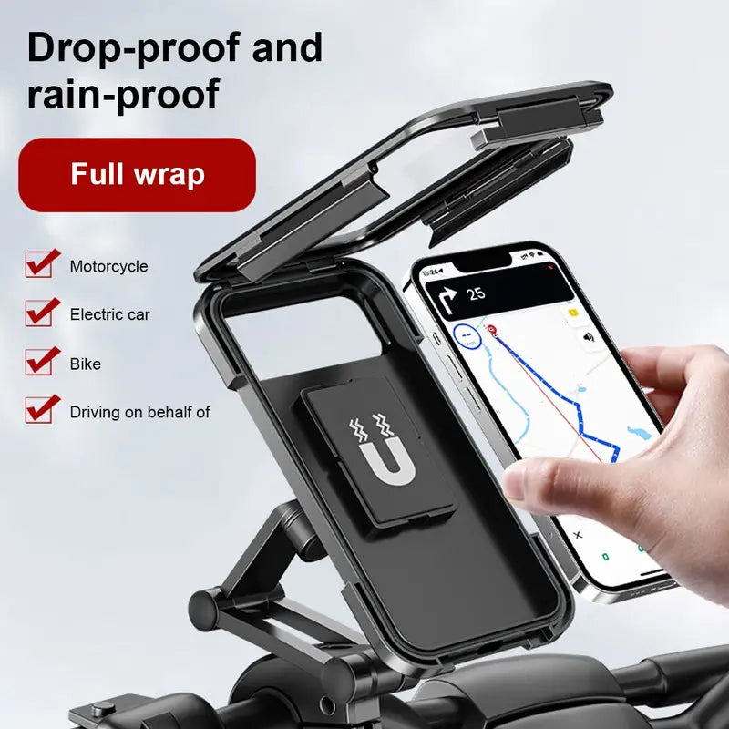 Waterproof 360° Rotation Motorcycle Phone Holder