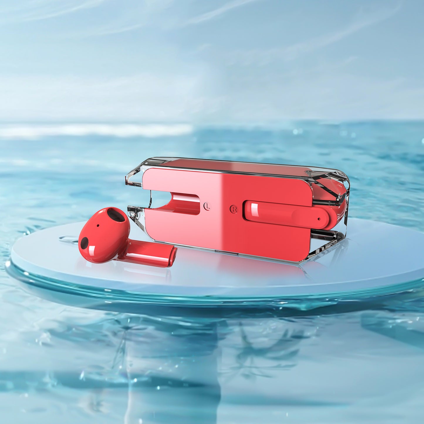 New generation transparent wireless earphone 5.3