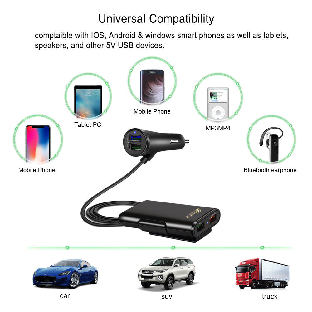 Copy of Power Bank With 4 Charging Cords Suitable For All Phones