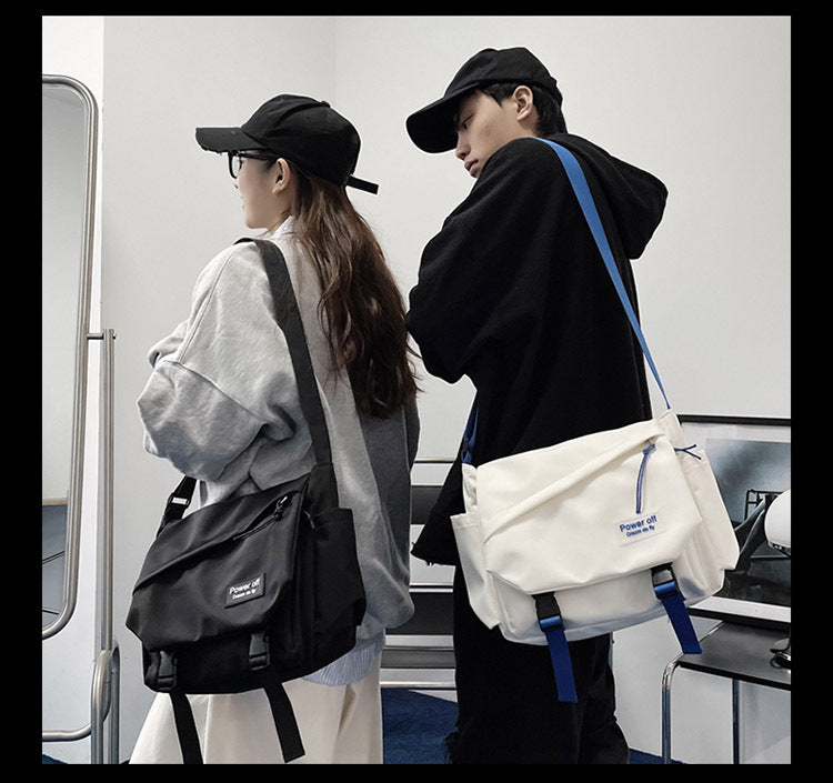 Unisex fashion style crossbody bag l Students go to school, work, travel,...