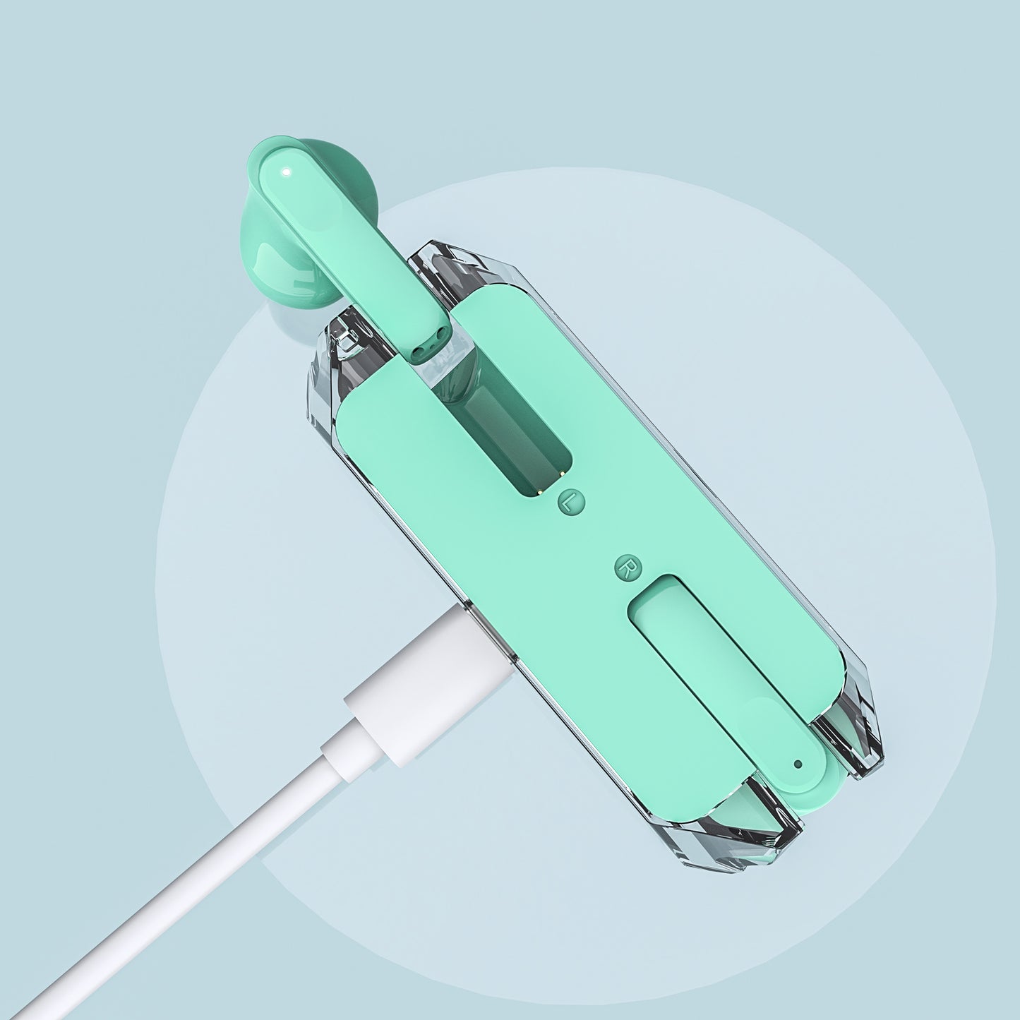 New generation transparent wireless earphone 5.3