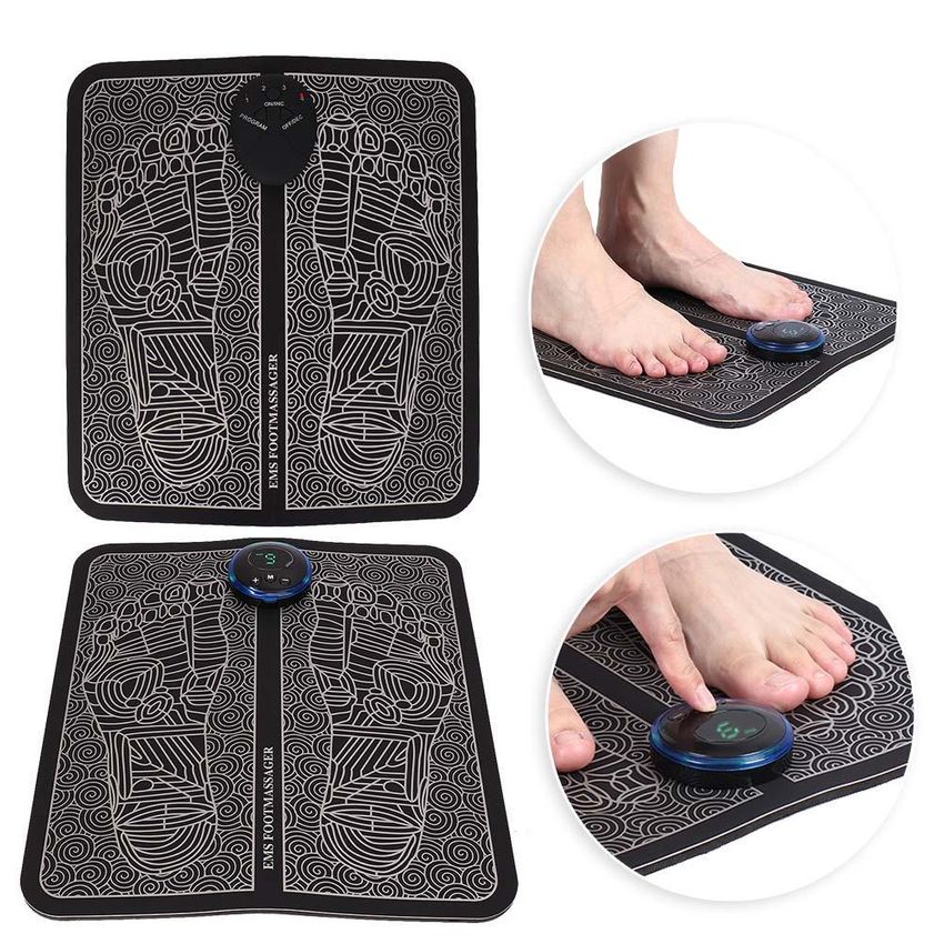EMS FOOT MASSAGER MAT l Improve health pain relief | Relieve pressure on legs