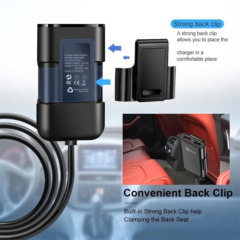 Copy of Power Bank With 4 Charging Cords Suitable For All Phones