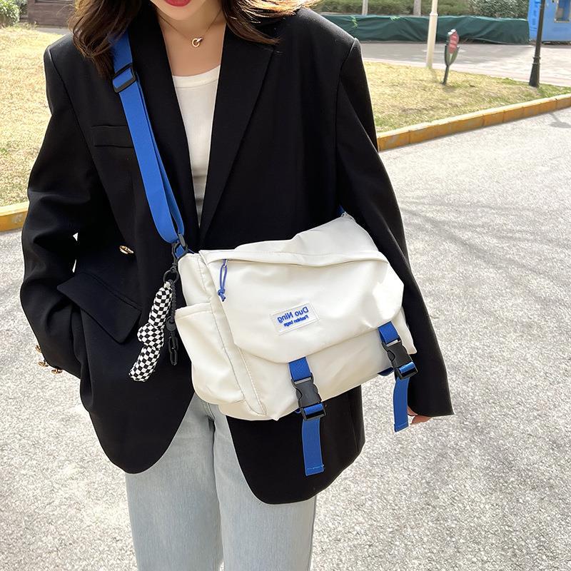 Unisex fashion style crossbody bag l Students go to school, work, travel,...
