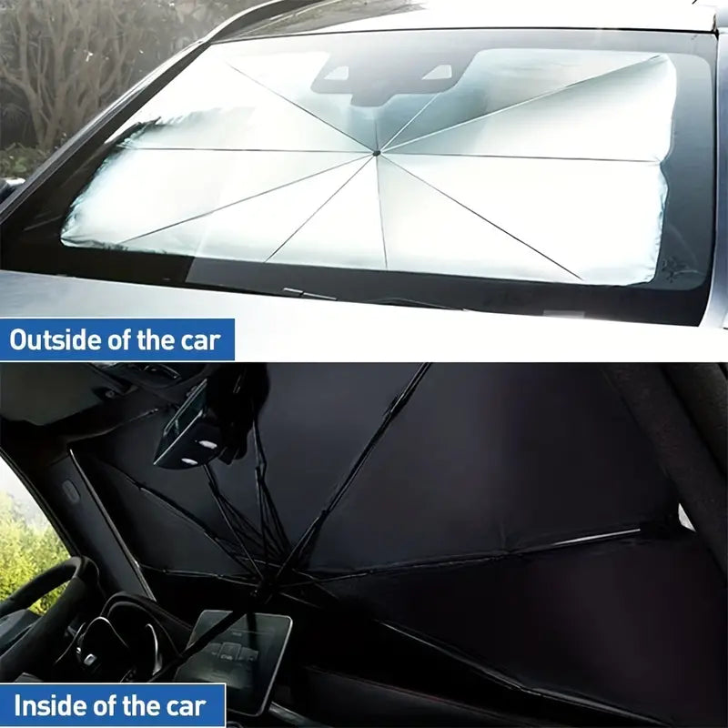 Car Front Windshield Sun Shade Umbrella
