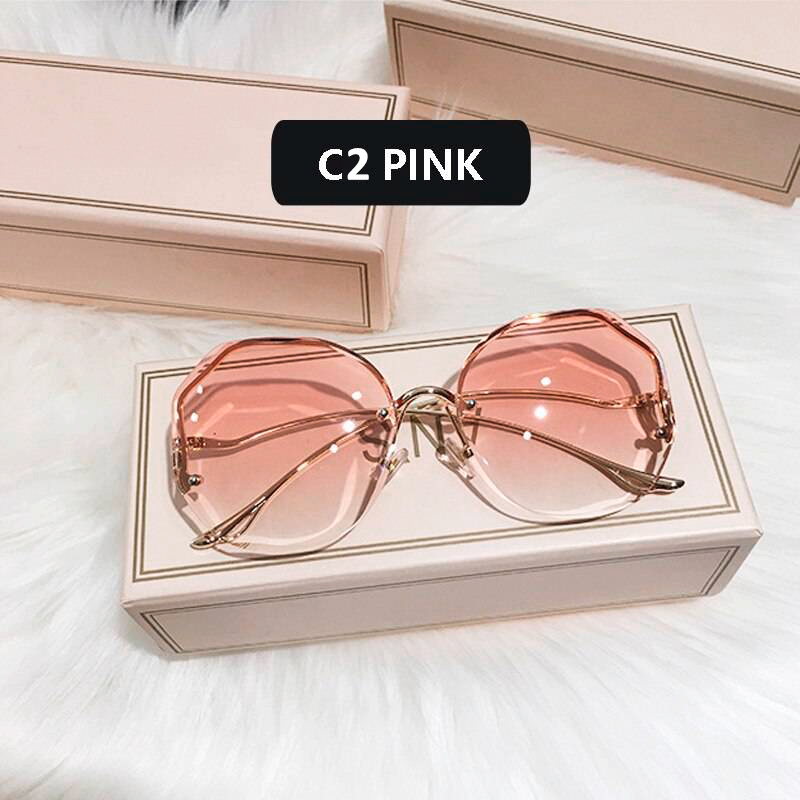 Hot Trend Sunglasses Fashion Vintage Ladies Stylish Design Oversized UV400 Sunglasses For Women