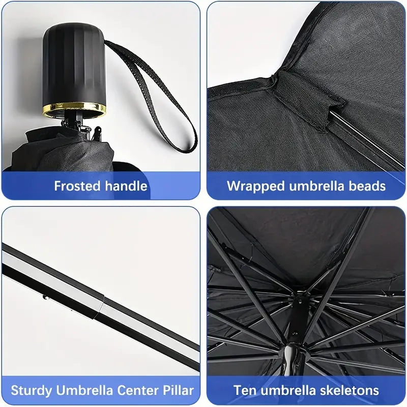 Car Front Windshield Sun Shade Umbrella