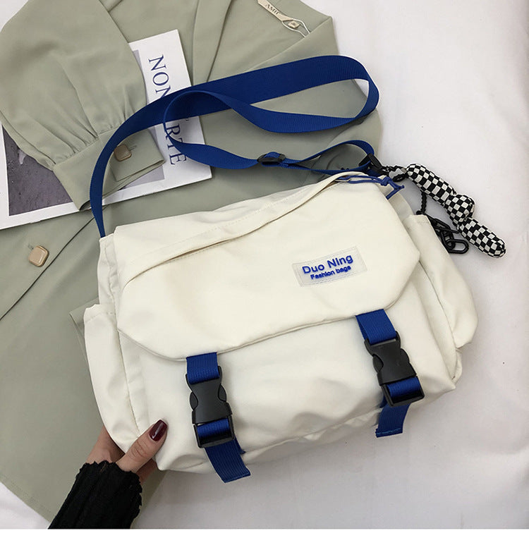 Unisex fashion style crossbody bag l Students go to school, work, travel,...