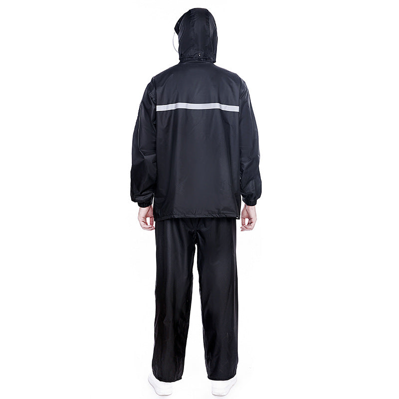 Raincoat Set with Hood and Windshield