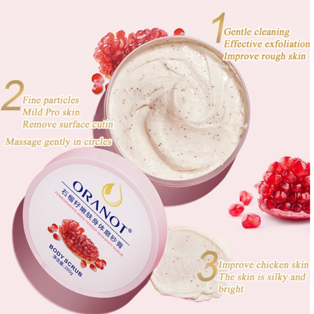 Whitening Body Scrub | Brightening Skin Tone and Moisturizing Deeply