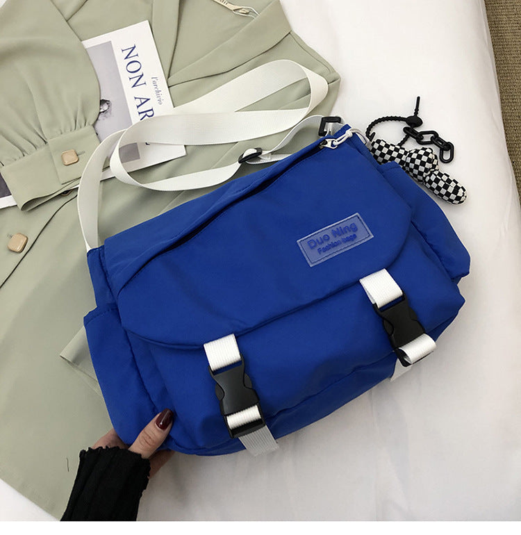 Unisex fashion style crossbody bag l Students go to school, work, travel,...