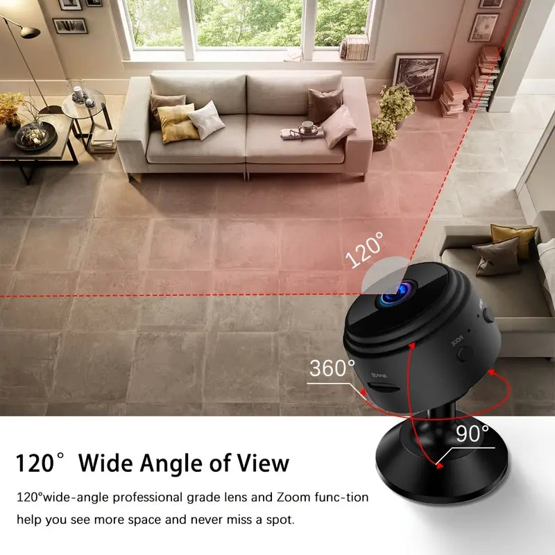 Wireless mini WiFi smart security IP camera