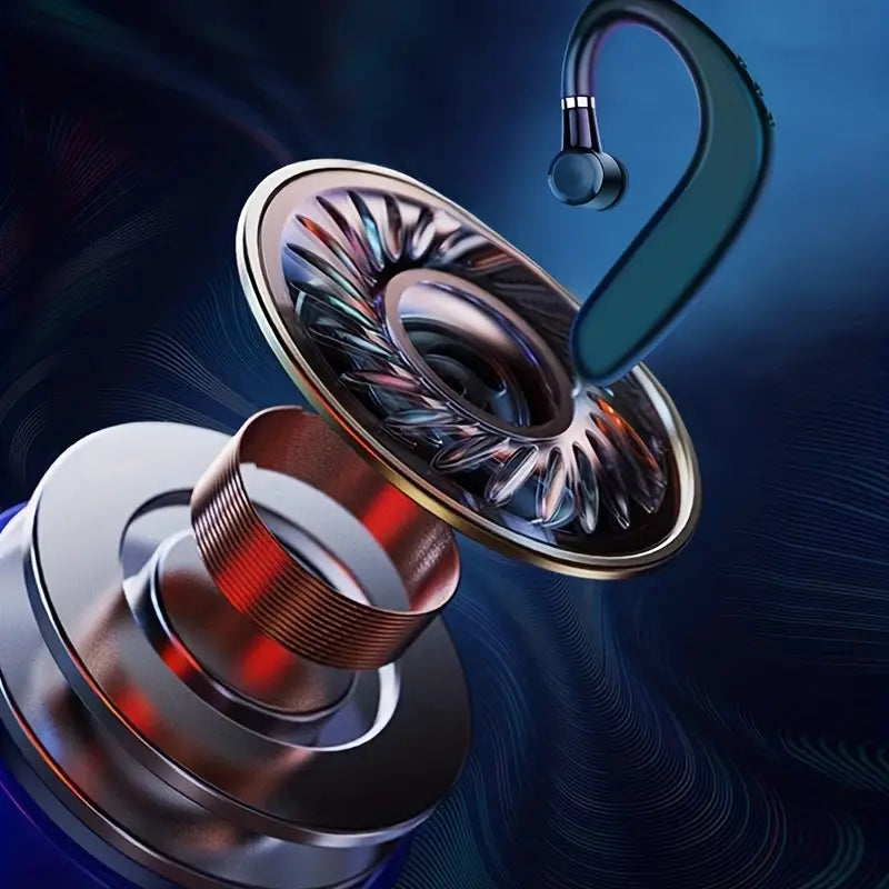 One-sided wireless headset l Comfortable sports activities, work without missing calls