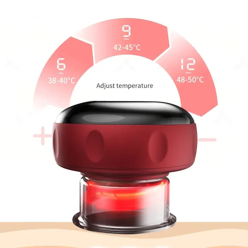 Electric Cupping Therapy Tool With Red Light