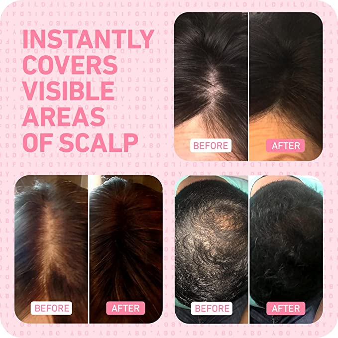 Hairline Powder Conceals Hair Loss and Instantly Fills In Bald Spots