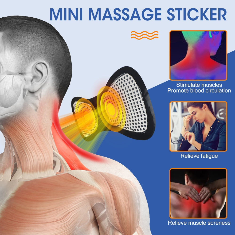 EMS Electric Pulse Massage Patch Japan