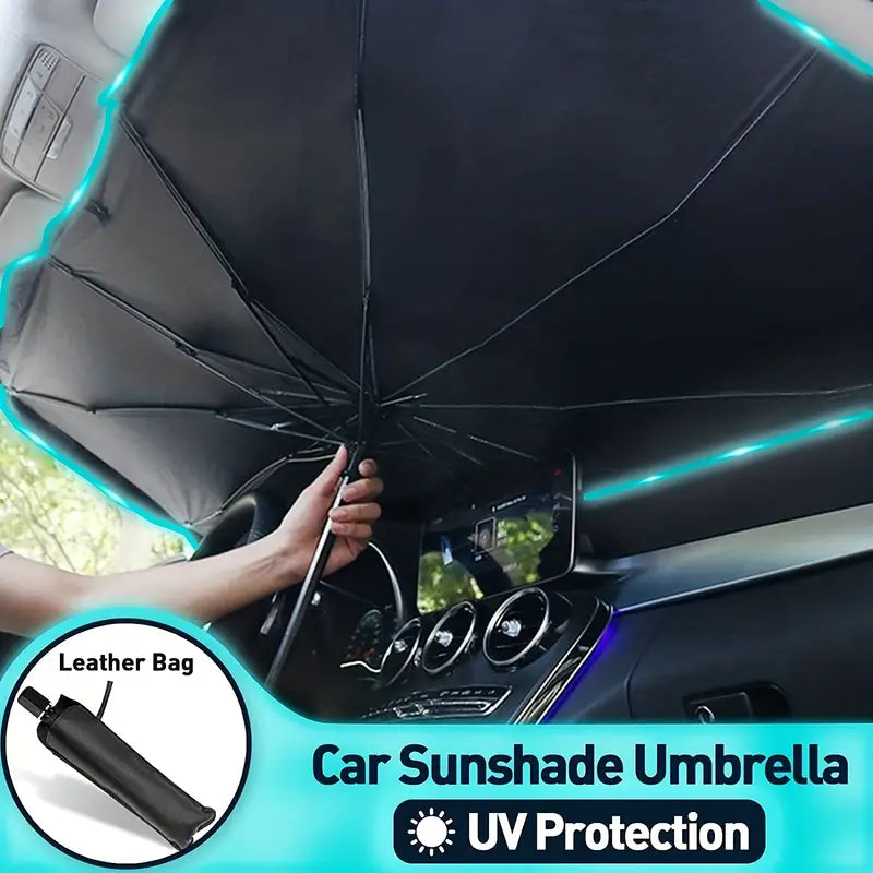Car Front Windshield Sun Shade Umbrella