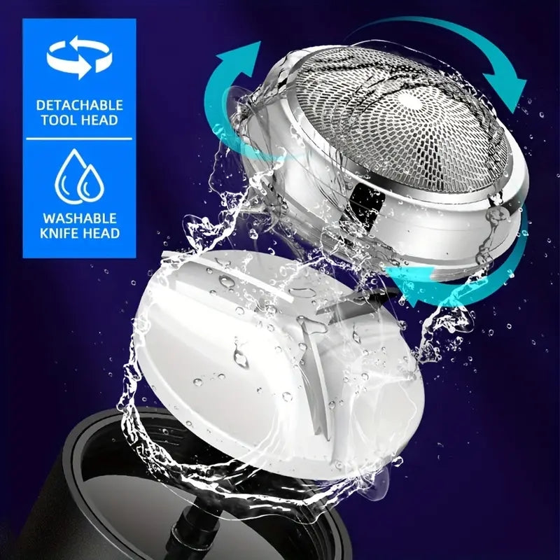 New Model Electric Mini Shaver With Japanese Technology Powerful Waterproof Auto-Sharpening Mechanism
