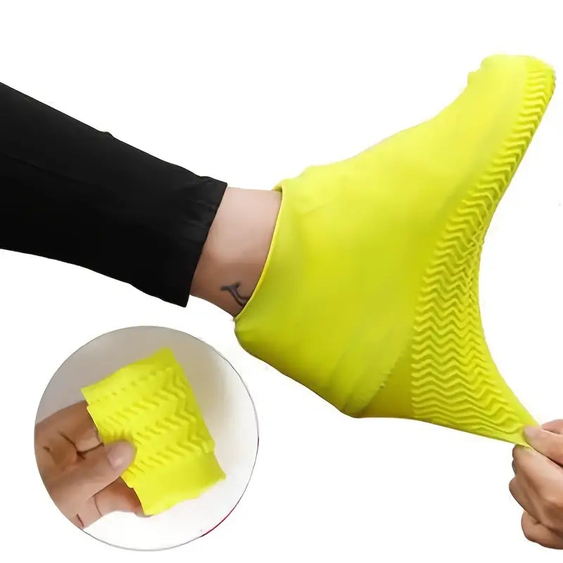 Unisex Waterproof Rain Boot Shoes Cover When Traveling Outdoors