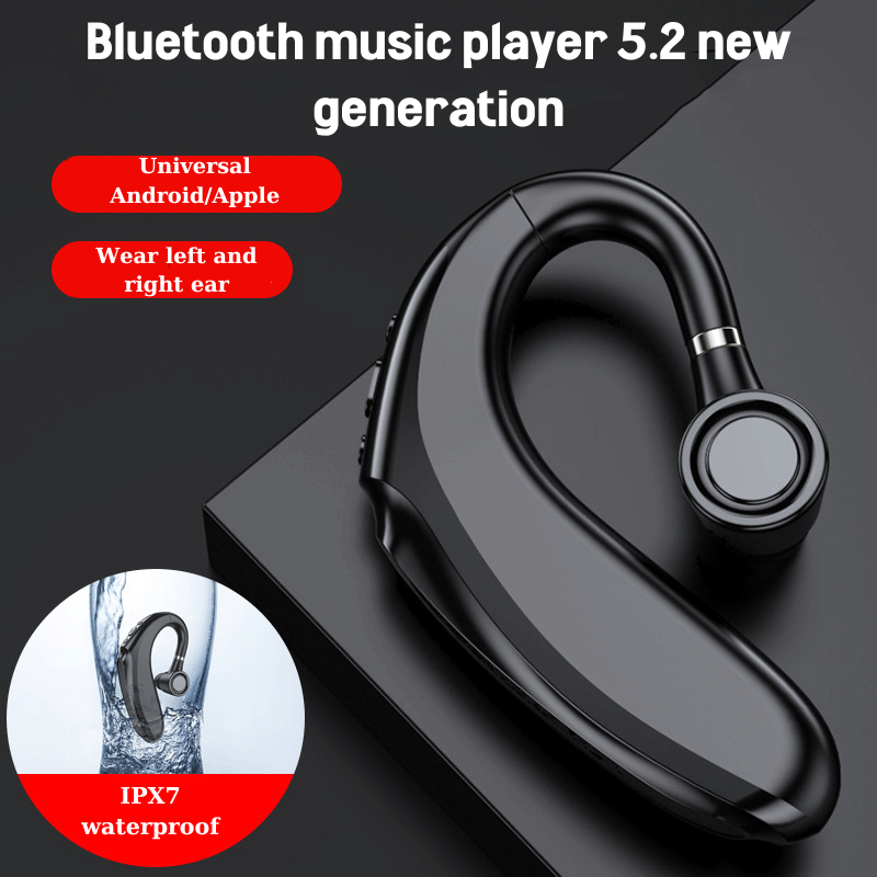 One-sided wireless headset l Comfortable sports activities, work without missing calls