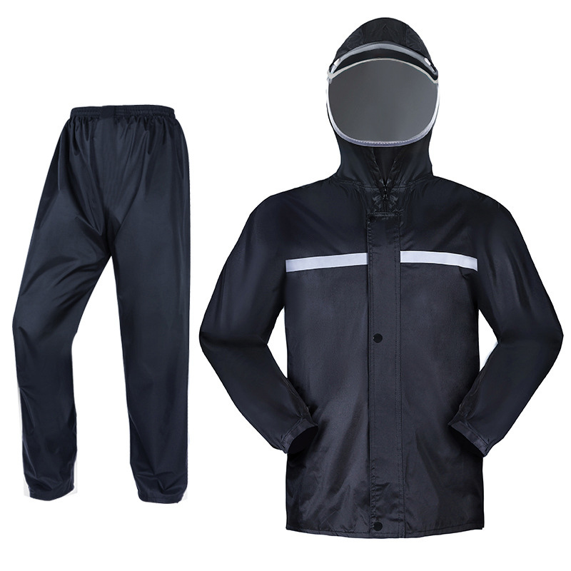 Raincoat Set with Hood and Windshield
