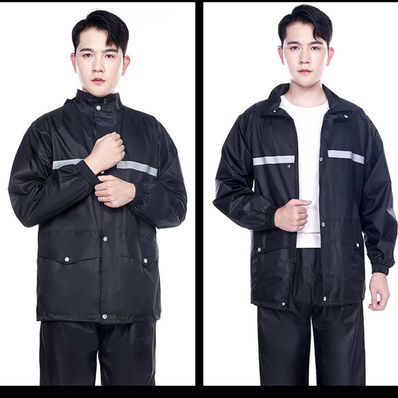 Raincoat Set with Hood and Windshield