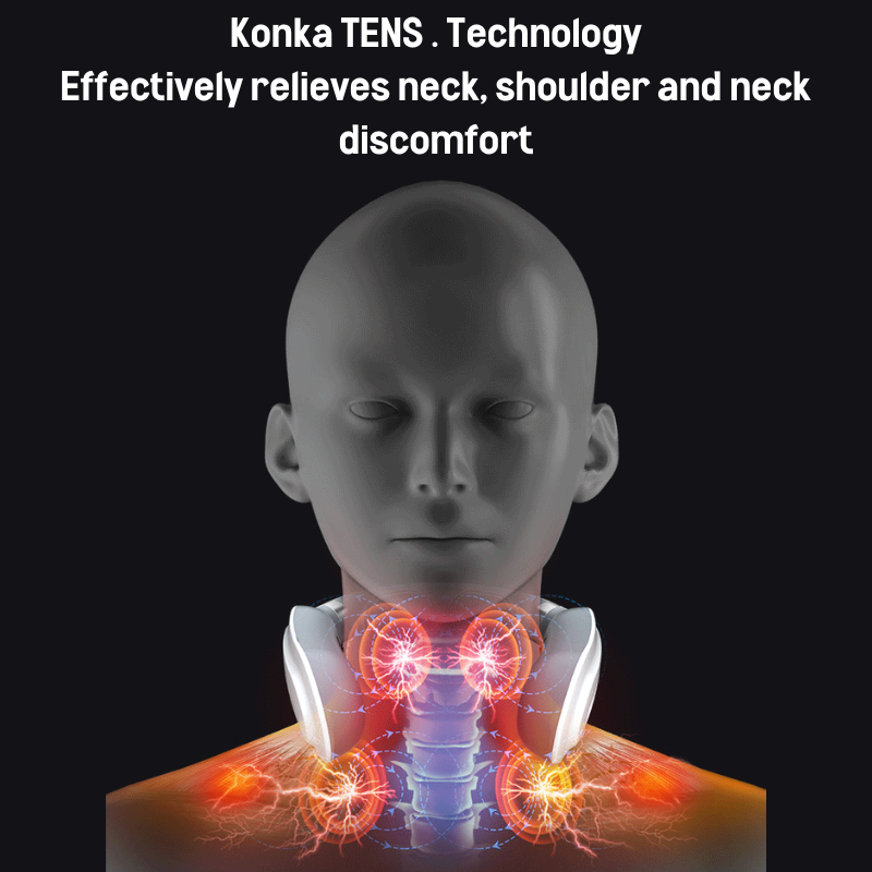 EMS Neck Electric Massage Device Body Shoulder Pain Relief