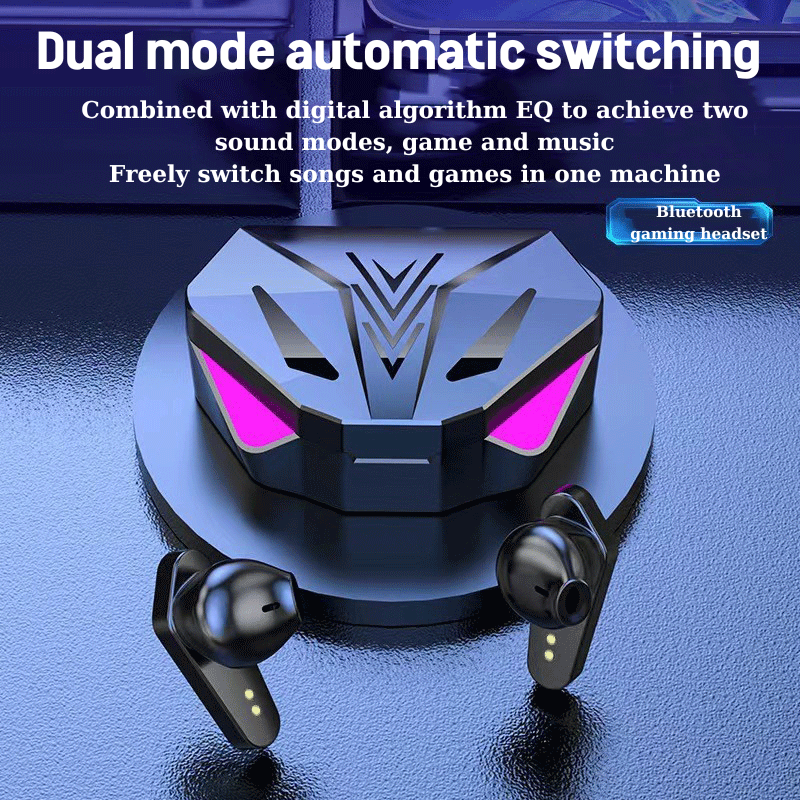 Crystal clear sound gaming wireless headset 5.4