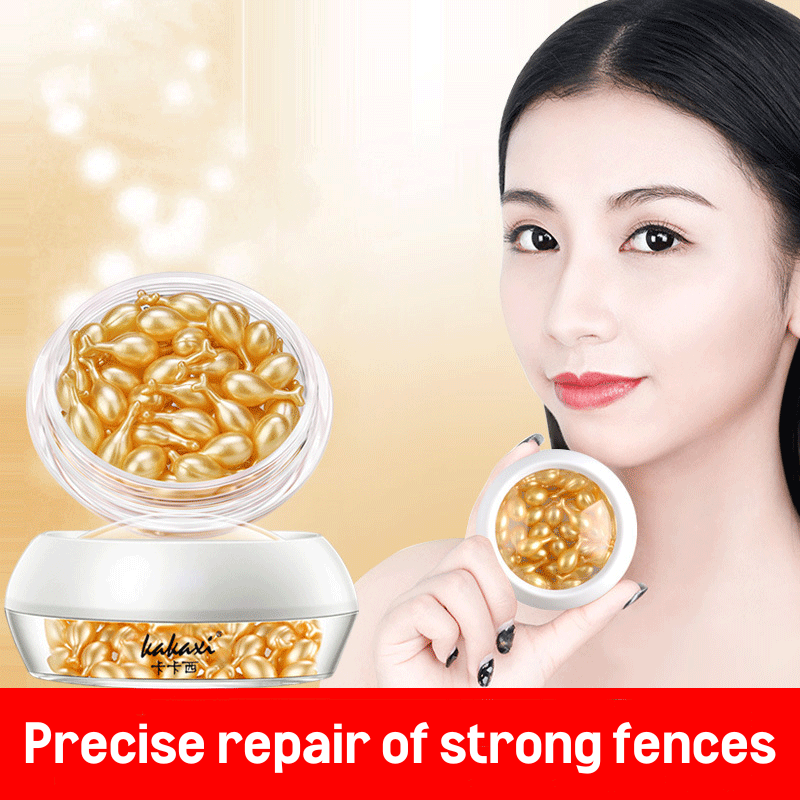 Moisturizing serum with pearl extract nourishes and rejuvenates the skin