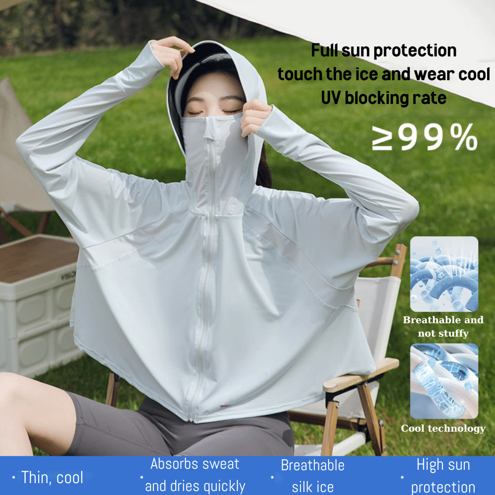 UV Protection Women Cooling Sunscreen Clothes
