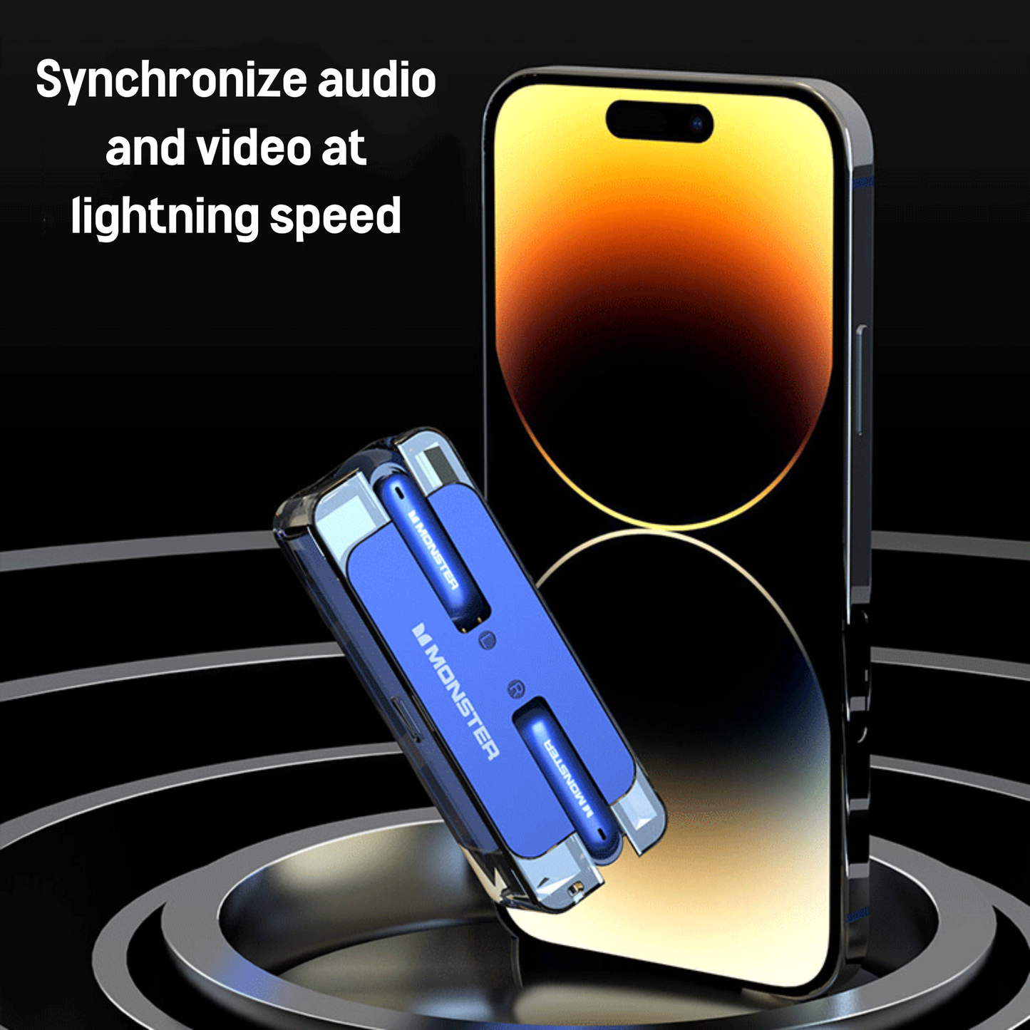 New generation transparent wireless earphone 5.3
