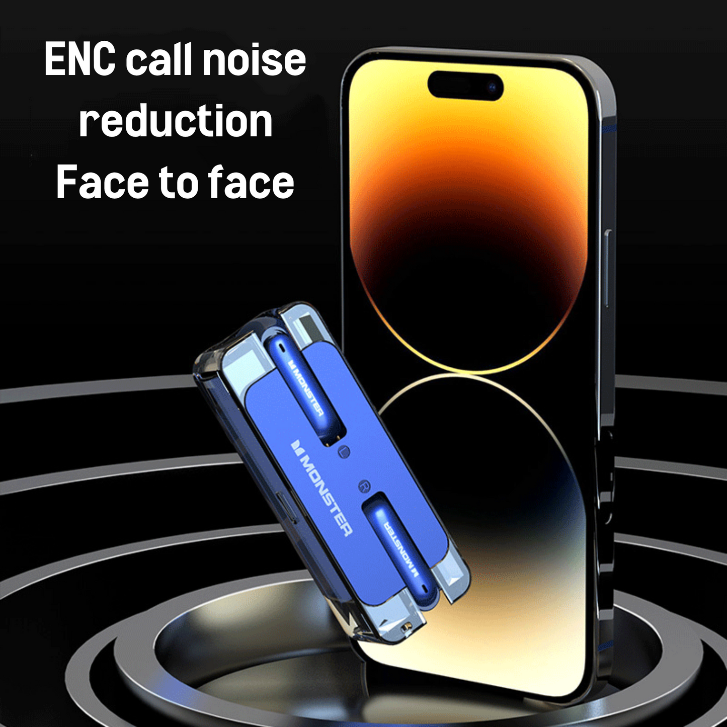 New generation transparent wireless earphone 5.3