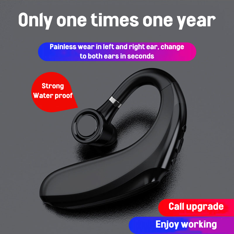 One-sided wireless headset l Comfortable sports activities, work without missing calls