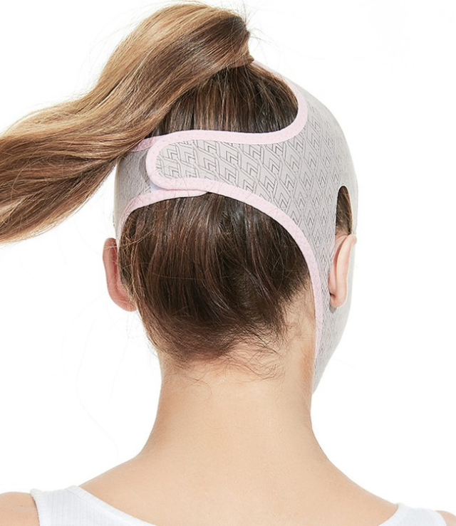 Reusable V Line Mask Facial Slimming Strap, Face Lifting Belt, Double Chin Reducer