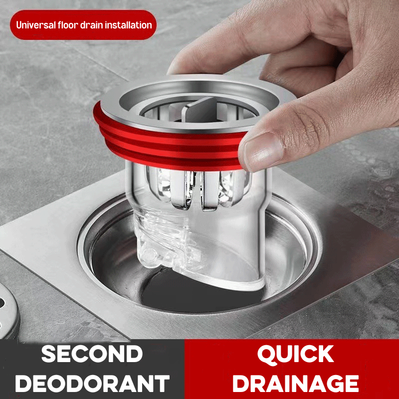 Smart Floor Drain Core Increases The Flow Rate Of Water, Prevents Garbage, Prevents Insects And Odors