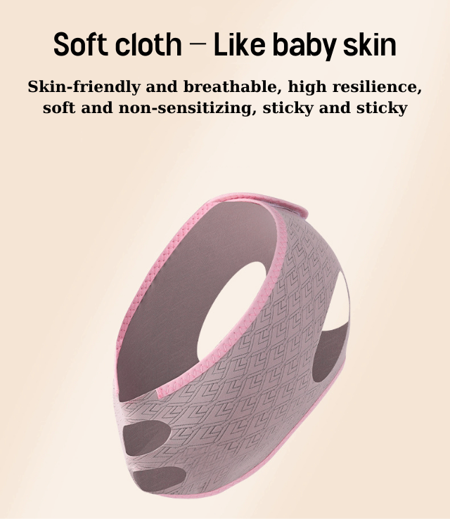 Reusable V Line Mask Facial Slimming Strap, Face Lifting Belt, Double Chin Reducer
